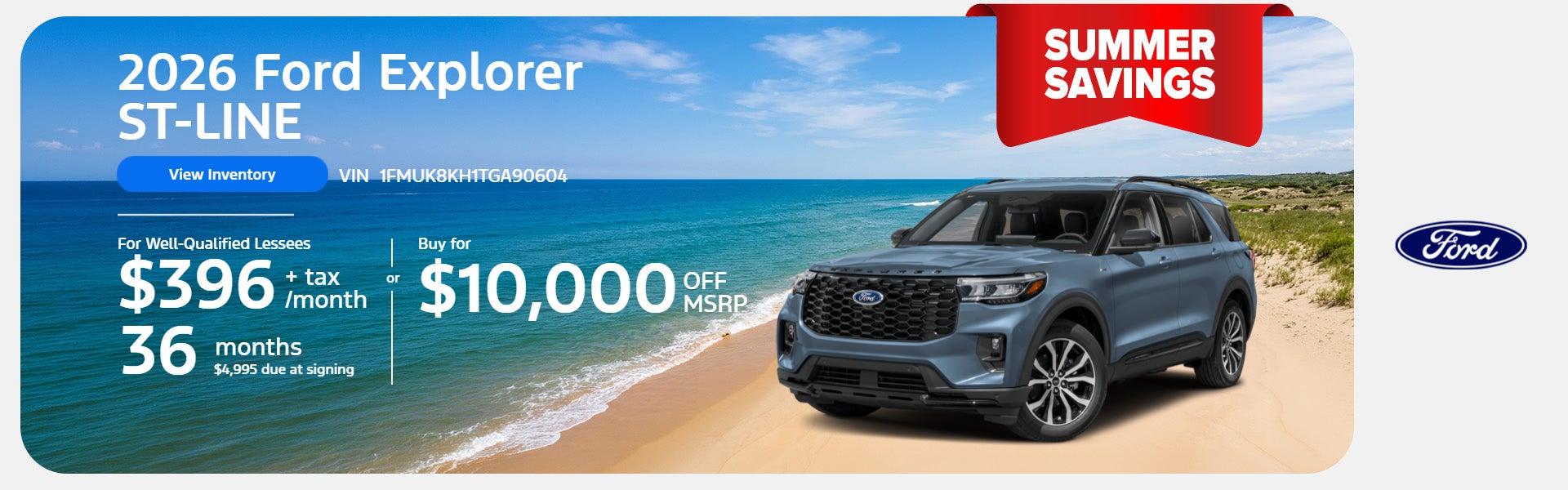 2026 FORD EXPLORER ST-LINE