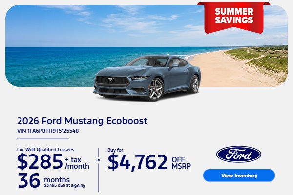 2026 FORD MUSTANG ECOBOOST