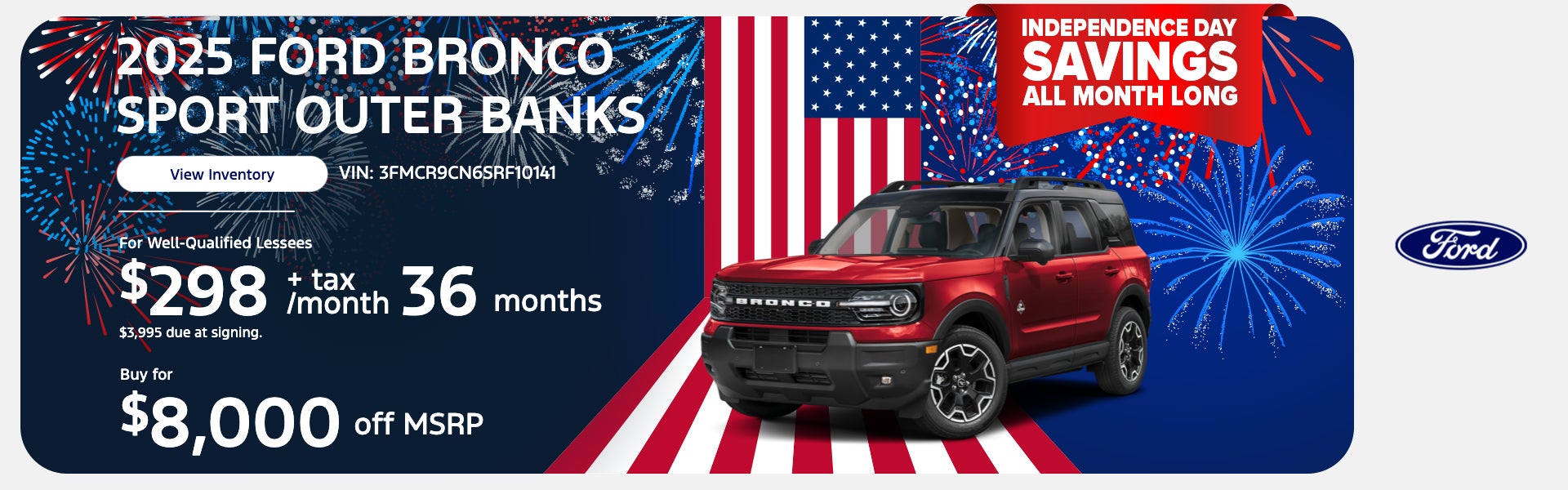 2025 FORD BRONCO SPORT OUTER BANKS