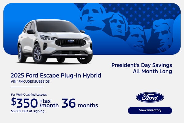 2025 Escape Plug-In Hybrid