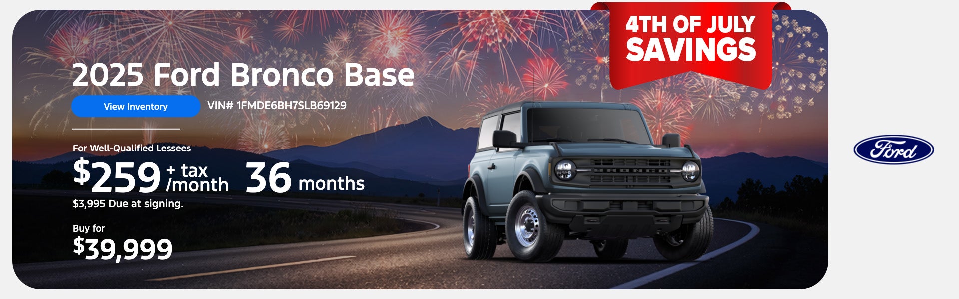 2025 Bronco Base