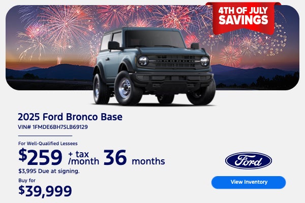 2025 Bronco Base
