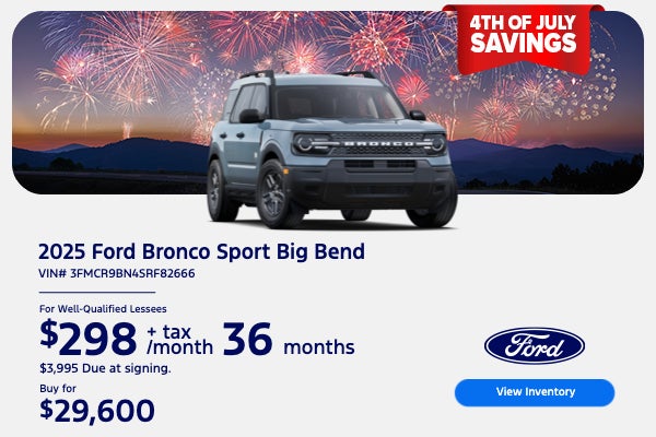2025 Bronco Sport Big Bend
