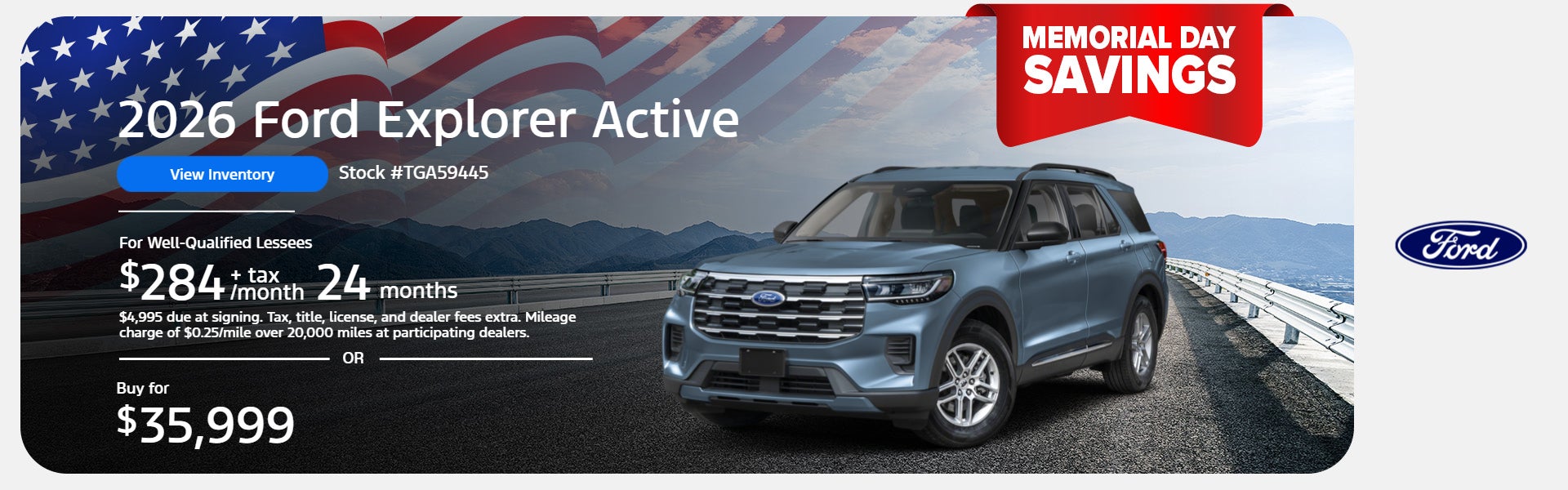 2026 FORD EXPLORER ACTIVE