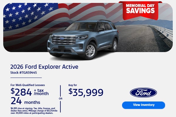 2026 FORD EXPLORER ACTIVE