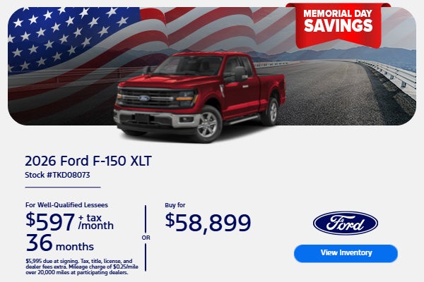 2026 FORD F-150 XLT