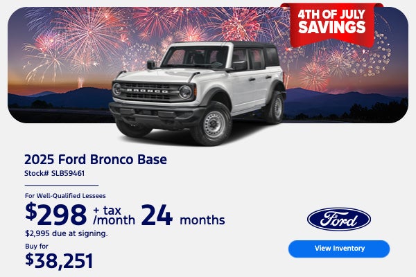 2025 Bronco Base