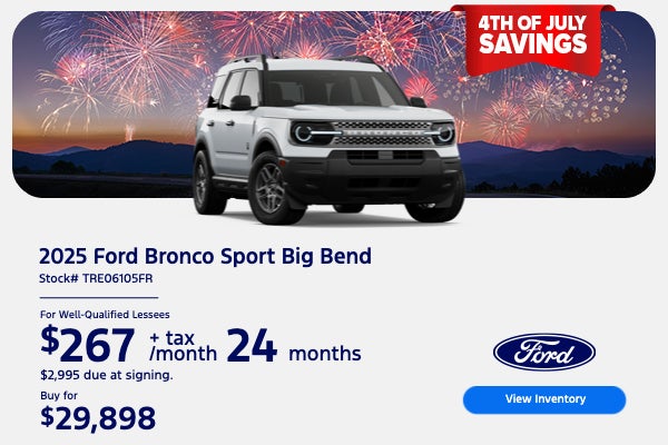 2025 Bronco Sport Big Bend
