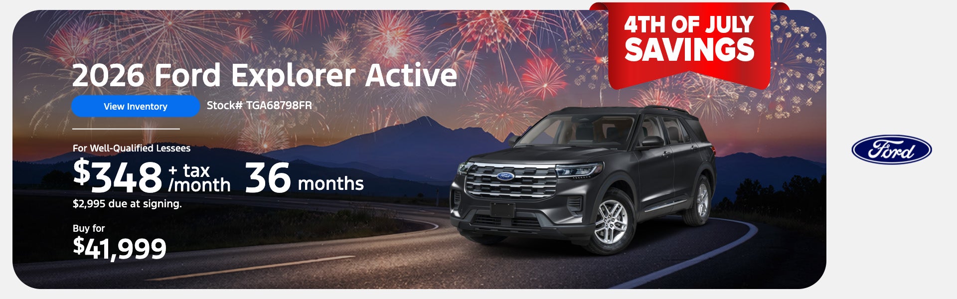 2026 Explorer Active