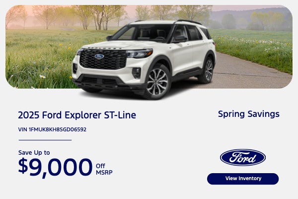 2025 Ford Explorer ST-Line