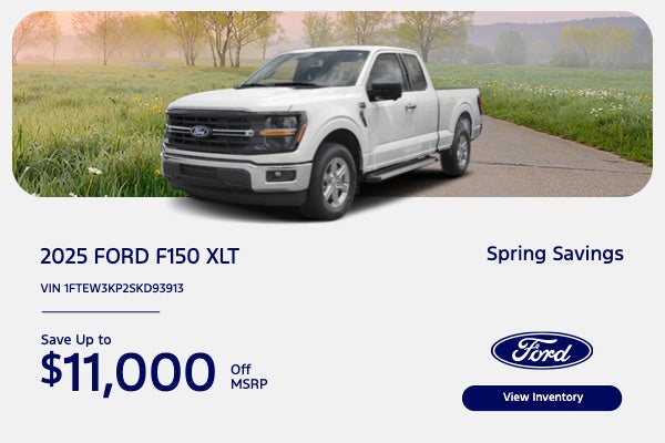 2025 FORD F150 XLT