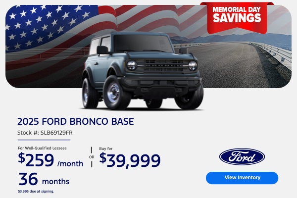 2025 FORD BRONCO BASE