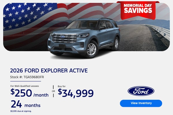 2026 FORD EXPLORER ACTIVE