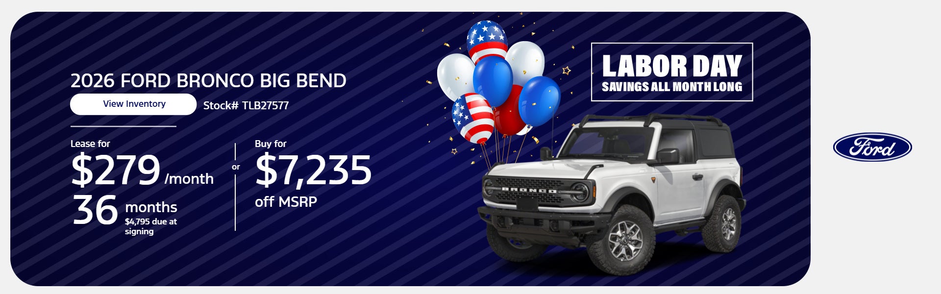2026 FORD BRONCO BIG BEND