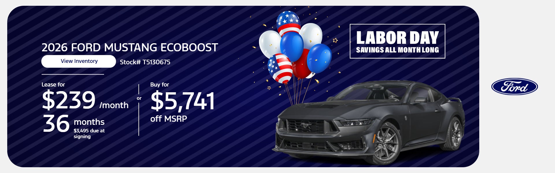 2026 FORD MUSTANG ECOBOOST