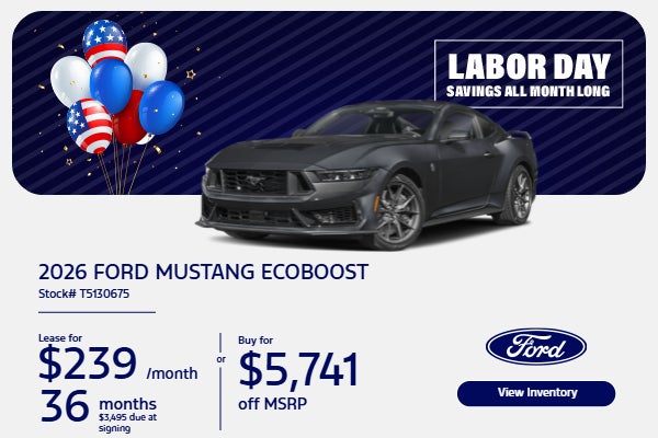 2026 FORD MUSTANG ECOBOOST