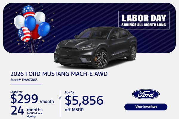 2026 FORD MUSTANG MACH-E AWD