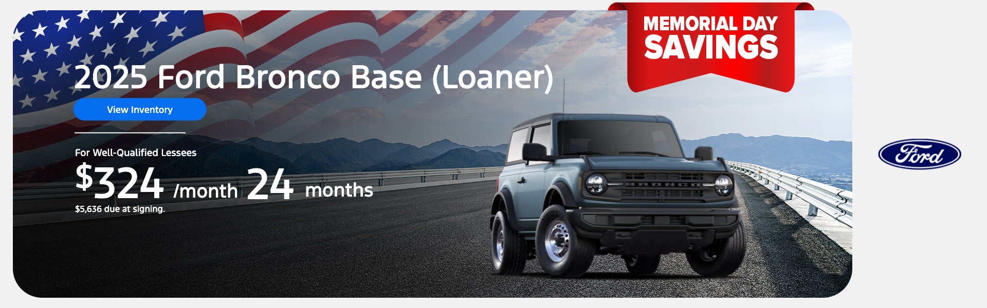 2025 Ford Bronco Base (Loaner)