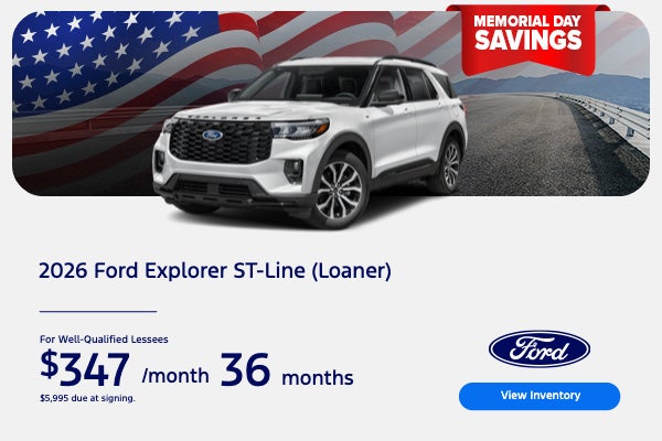 2026 Ford Explorer ST-Line (Loaner)