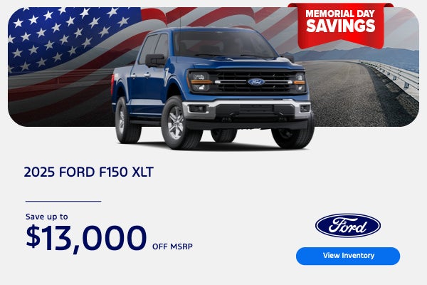 2025 FORD F150 XLT